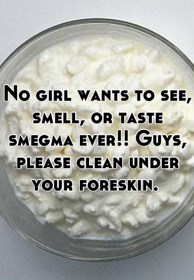What do I do about my smelly foreskin? 
