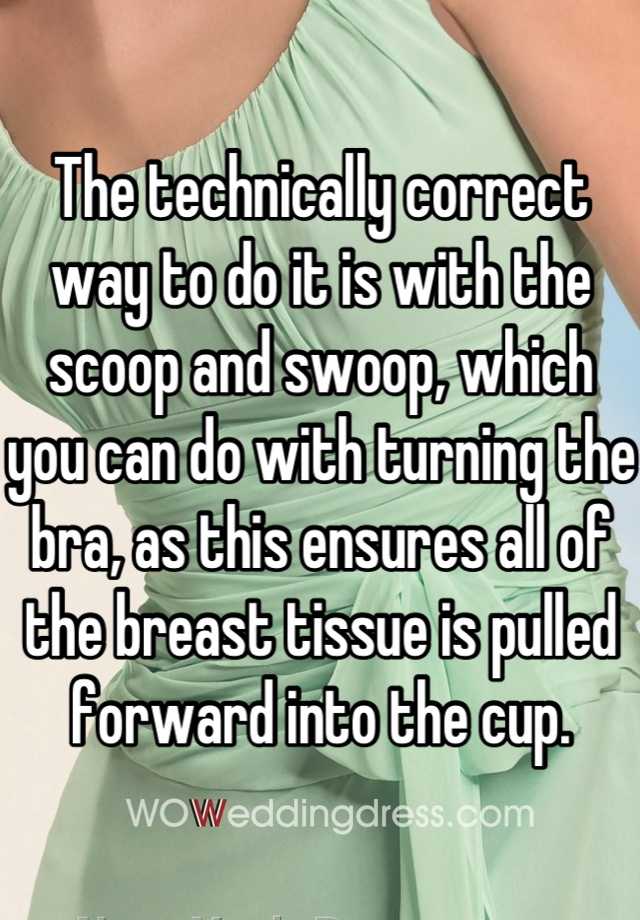 scoop and swoop breasts