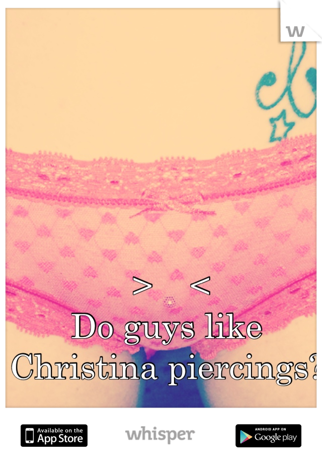 Piercings christina What kind