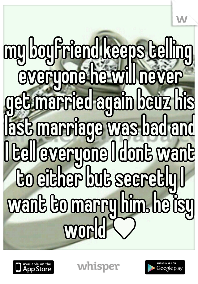 Current will i marry boyfriend my Who Will