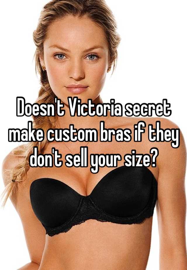 victoria secret custom bras