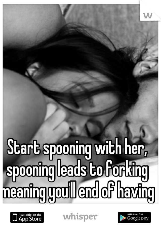 Leads to sex spooning 9 Cuddly