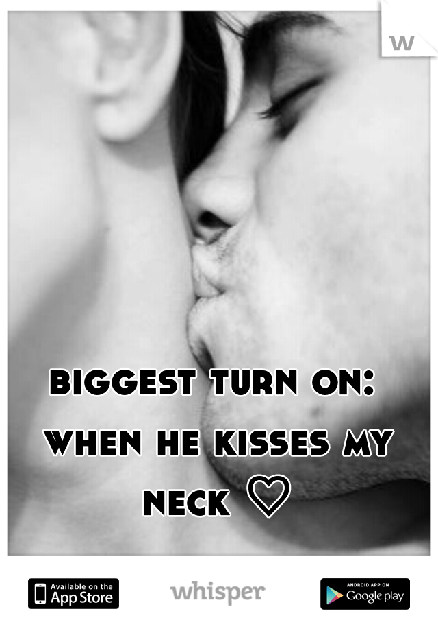 Boyfriend kisses neck my my 9 Little