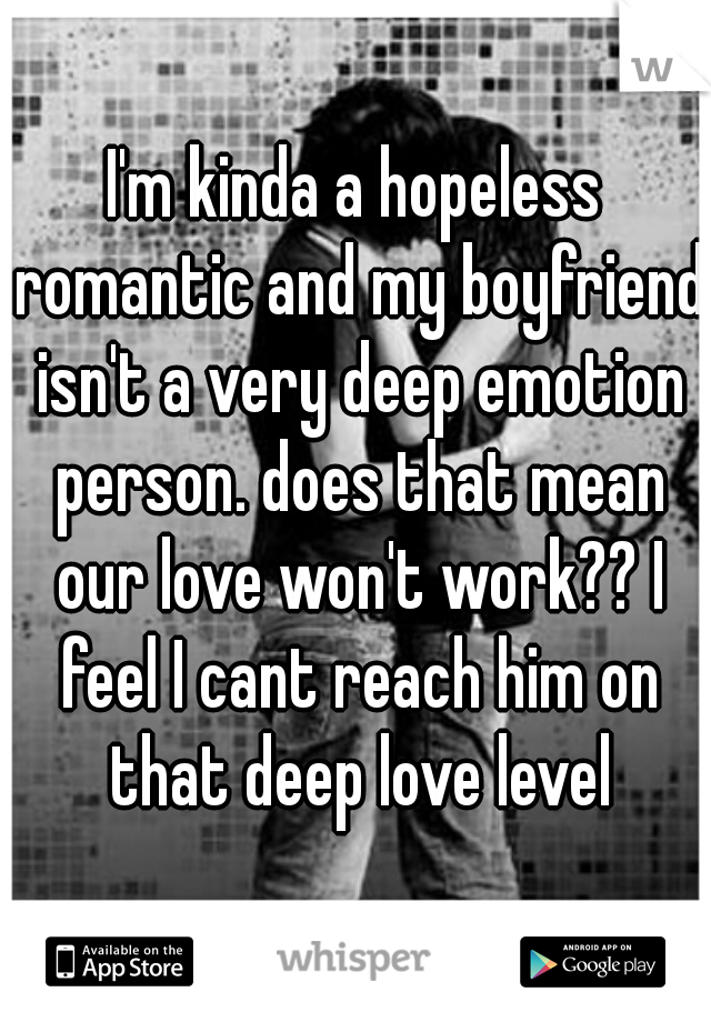 Hopeless Romantic Meaning