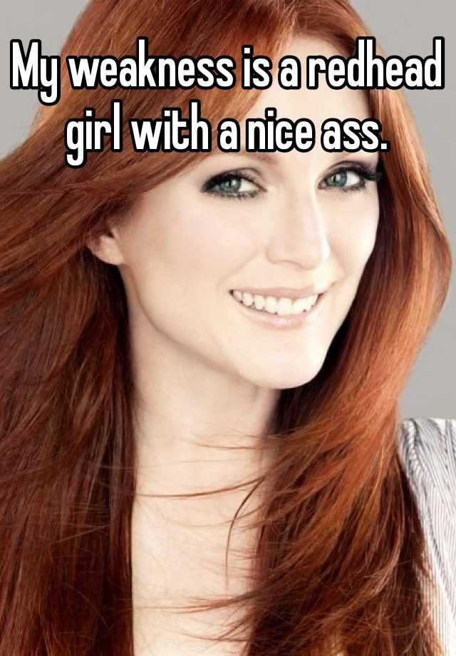 Nice Ass Redhead