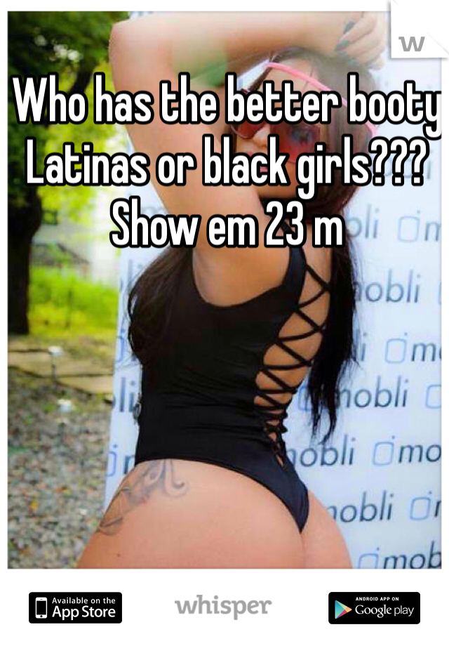 Latina booty girl