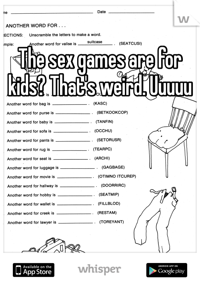 Weird Sex Games