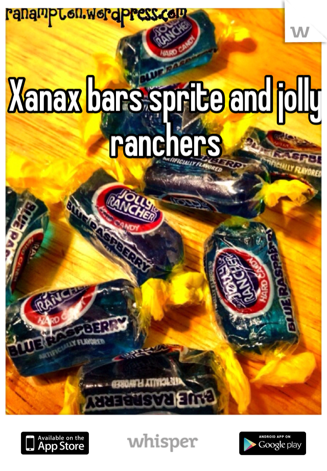 sprite mixed with xanax and jolly ranchers