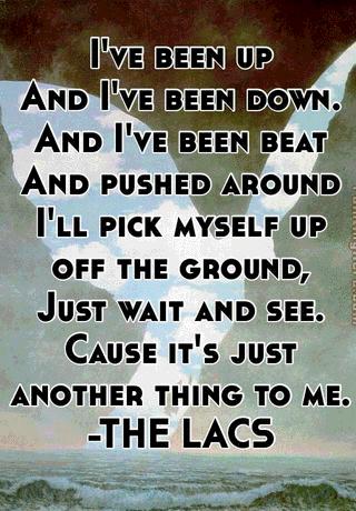 lyrics for the lacs just another thing