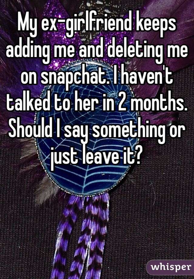 deleting snapchat