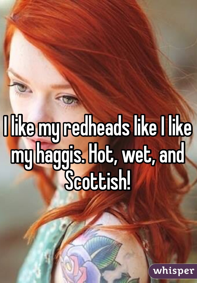 Hot Wet Redheads