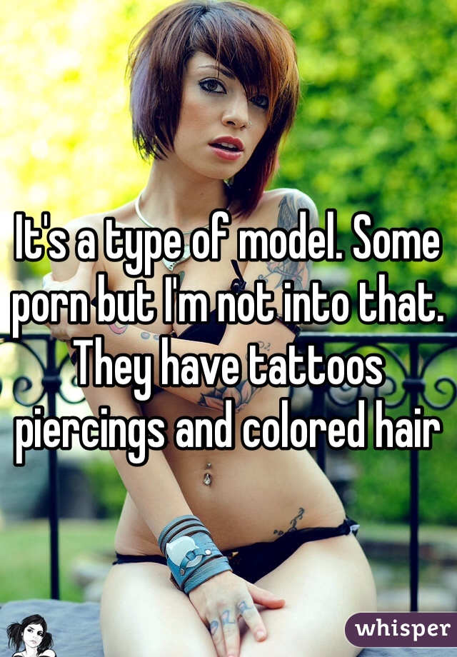 Hair Porn Captions - It's a type of model. Some porn but I'm not into that. They ...