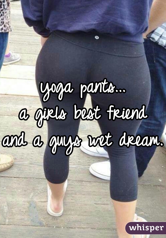 Wetting Yoga Pants