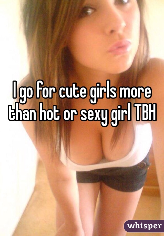 cute girls vs hot girls