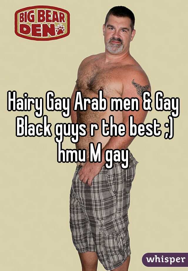 black hairy gay men