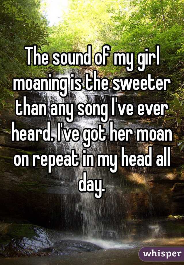 Girl Moaning In Song