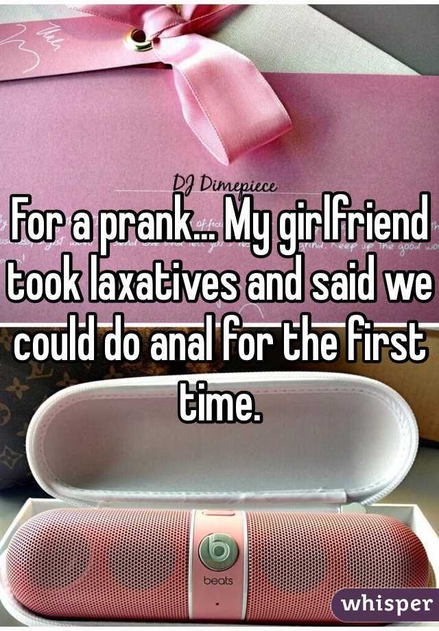 Girlfriend Laxative Prank