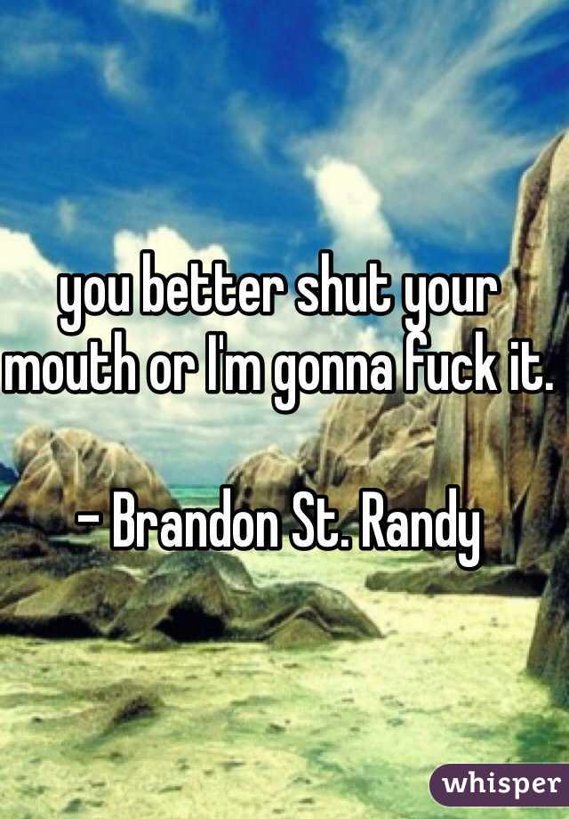 Randy brandon st. Justin Long