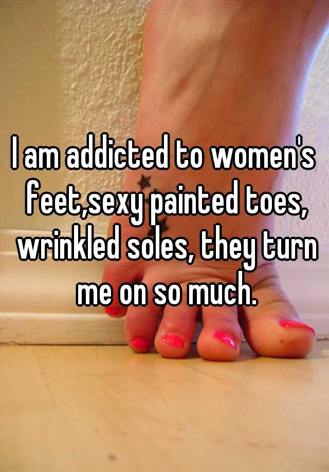 Sexy painted toe nails