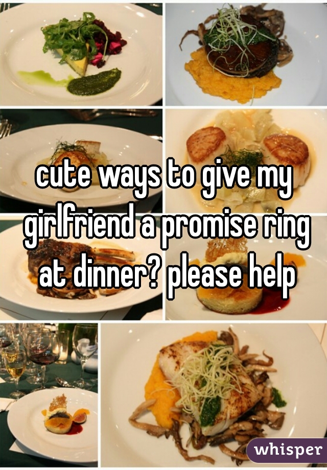 Promise a ring ways give to Creative Ways