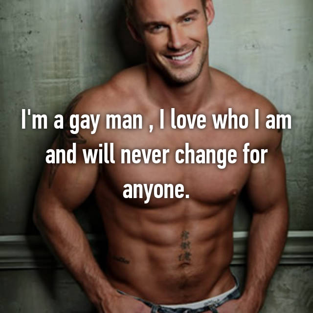 i am gay i like man
