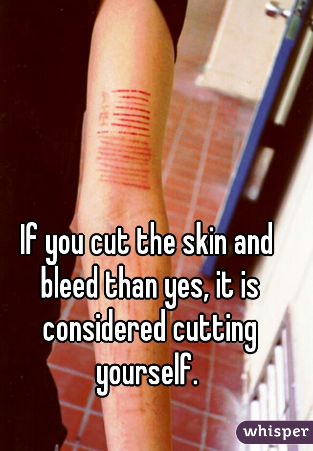 Yourself the to where best cut place is Self