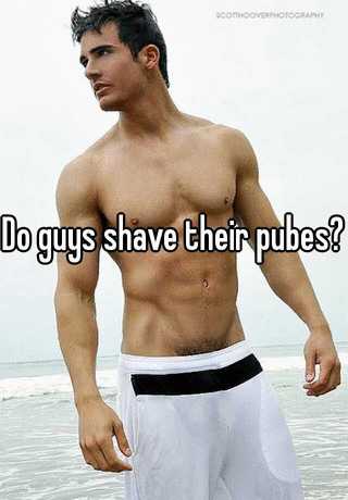 Should men trim pubes