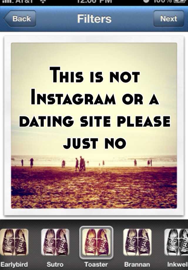 dating site instagram