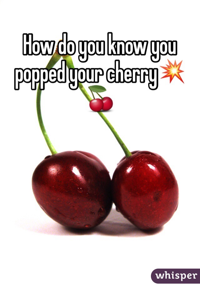 cherry What is popping