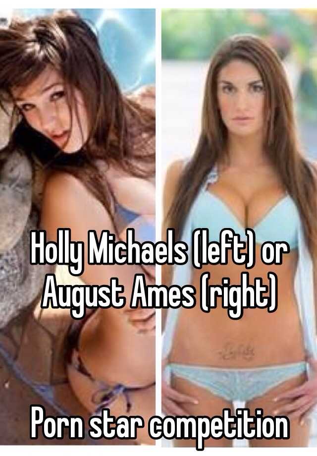 640px x 920px - Holly Michaels (left) or August Ames (right) Porn star competition