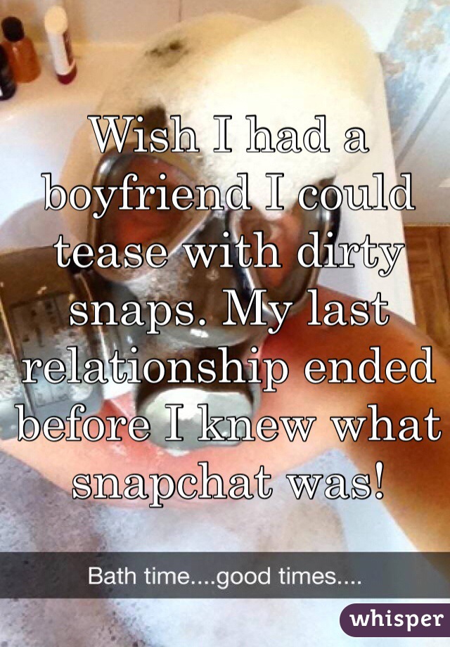 Dirty snaps