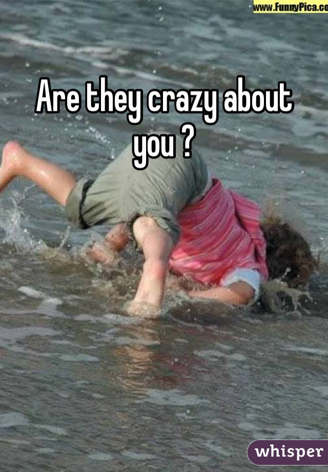 Are they crazy about you ?