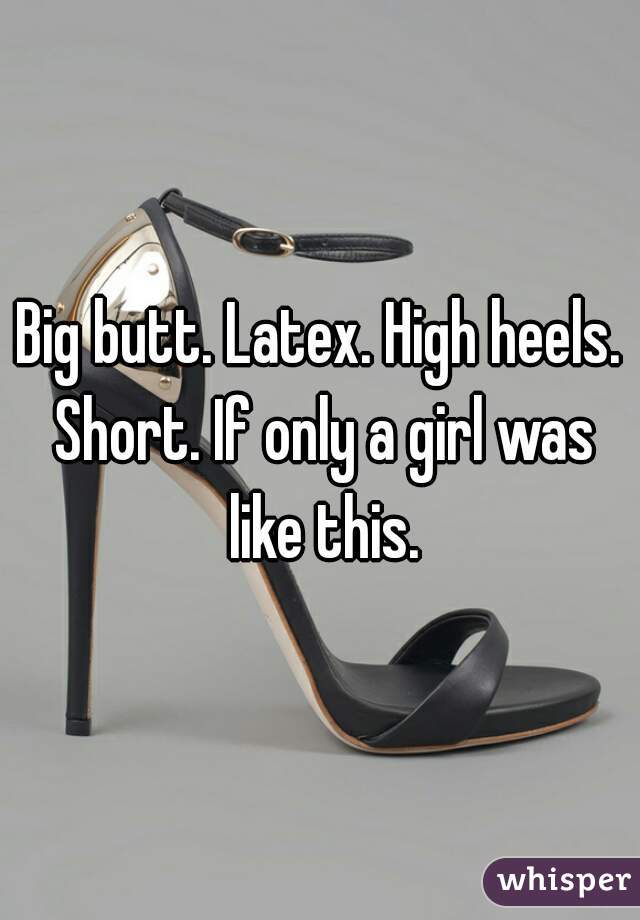 High big heels ass 
