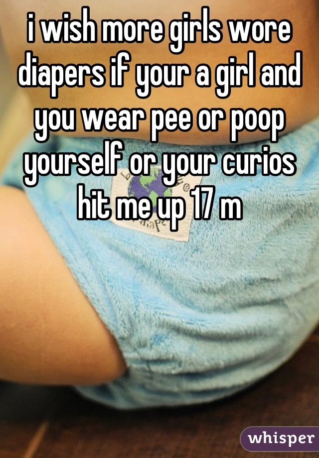 Girls Poop Diapers