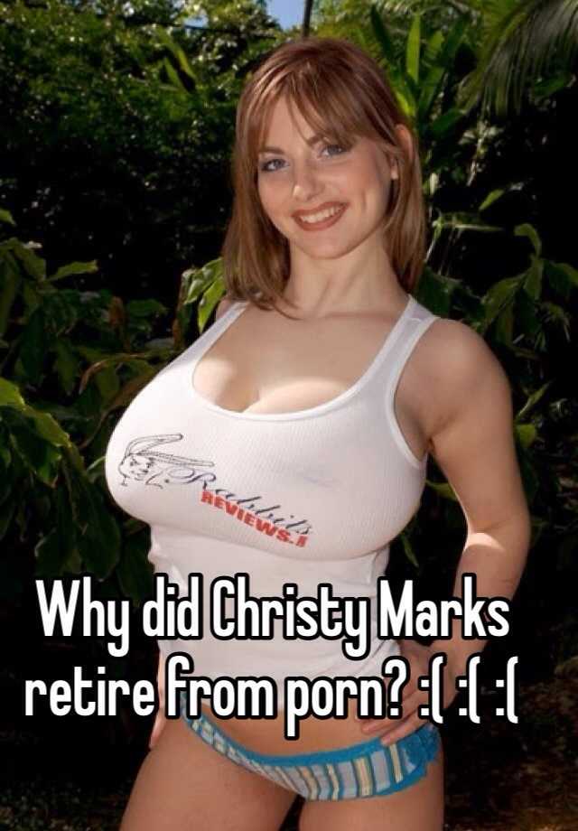 Christy Marks - Why did Christy Marks retire from porn? :( :( :(