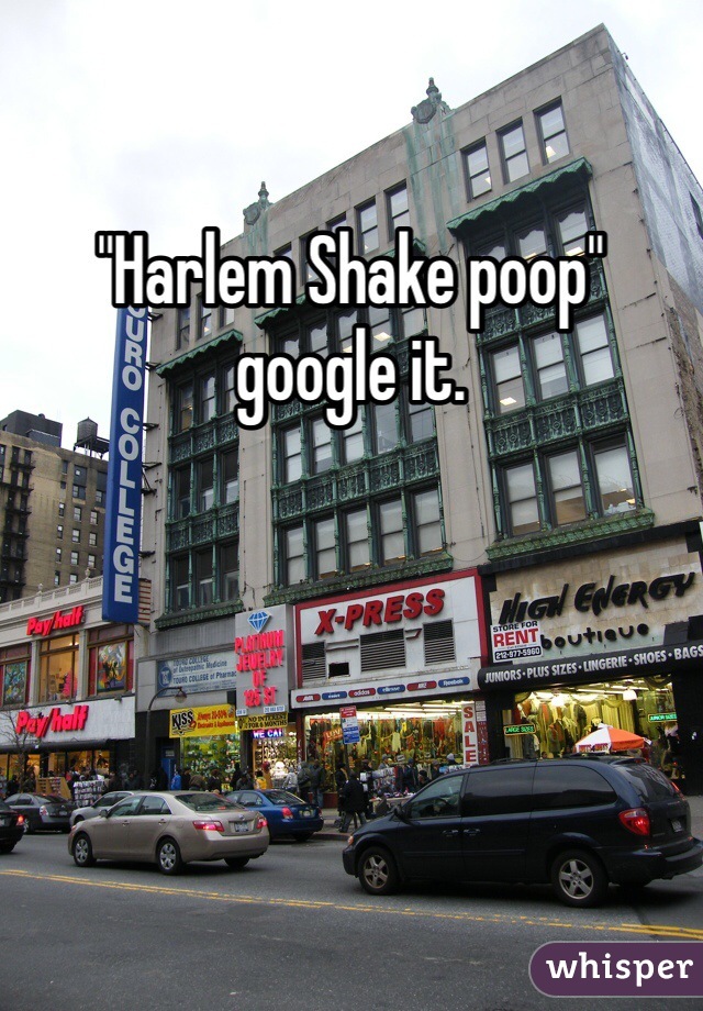 harlem shake poop edition