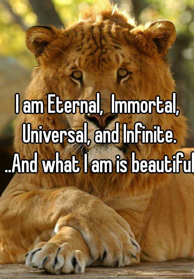 Image result for picture of  I AM Eternal
