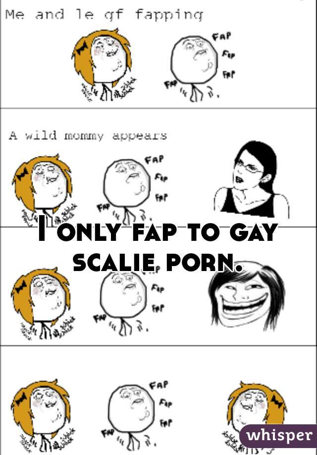 Fap Porn - I only fap to gay scalie porn.