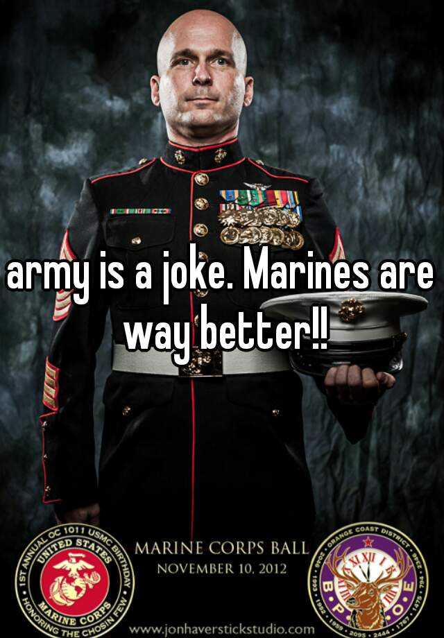 Marines Are Better Than Army