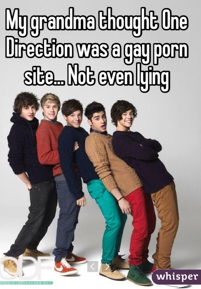 640px x 920px - My grandma thought One Direction was a gay porn site... Not ...