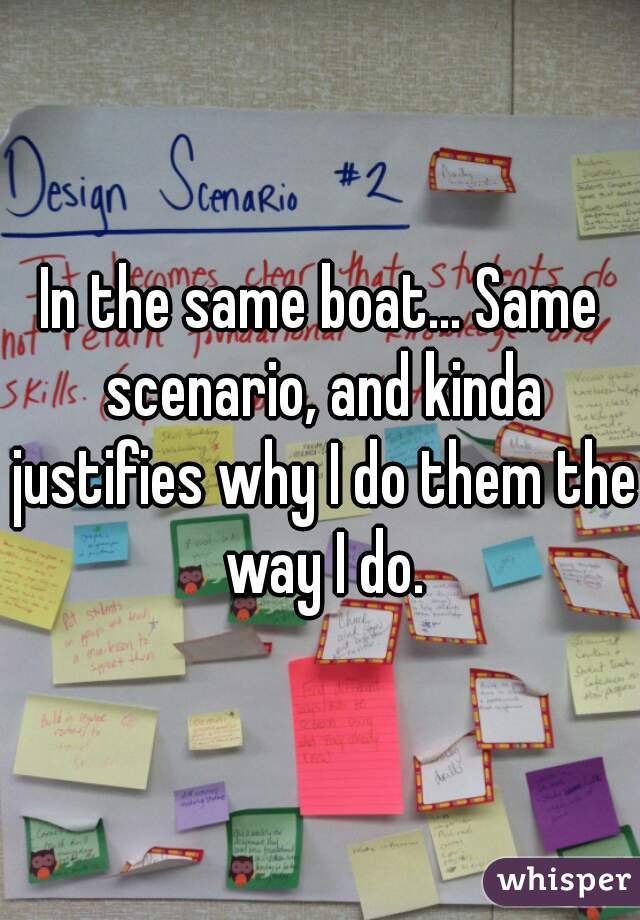 In the same boat... Same scenario, and kinda justifies why I do them the way I do.