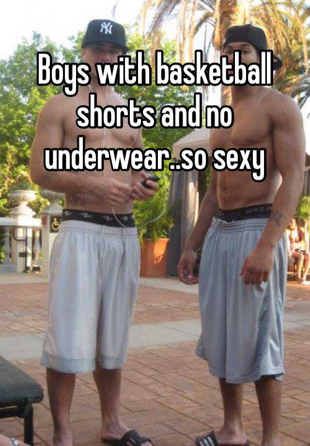 shorts no underwear