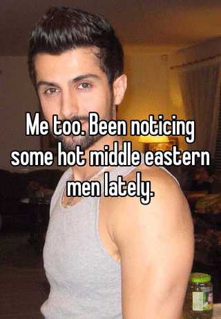 Eastern man middle hot 