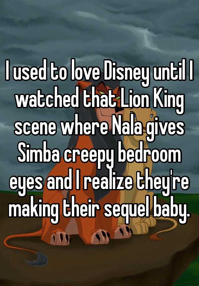 I Used To Love Disney Until I Watched That Lion King Scene
