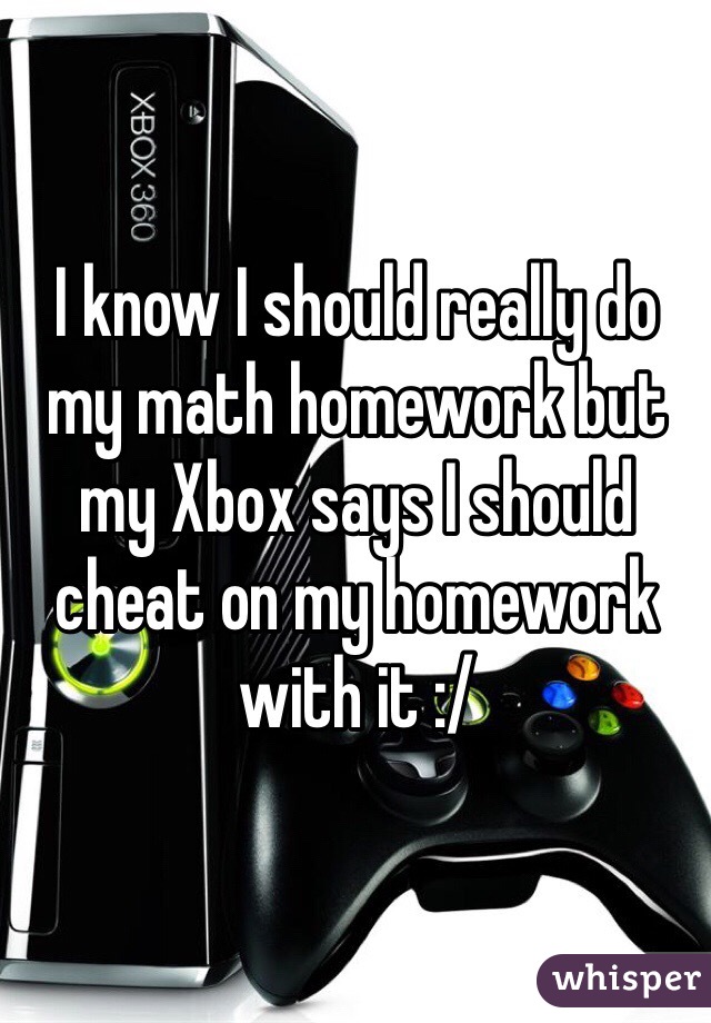 cheat on my homework