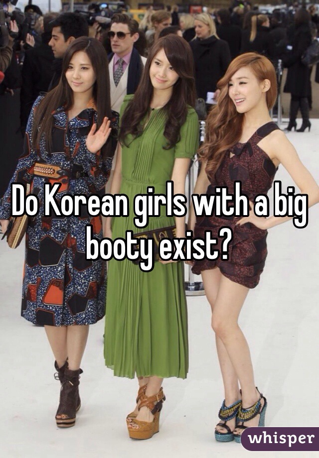 Big booty korean girls