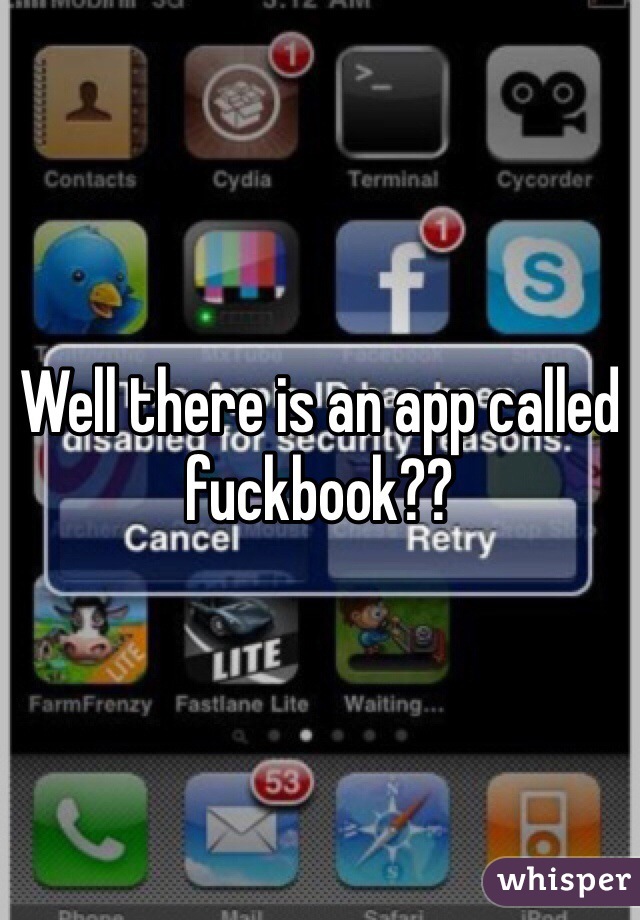 Fuckbook app
