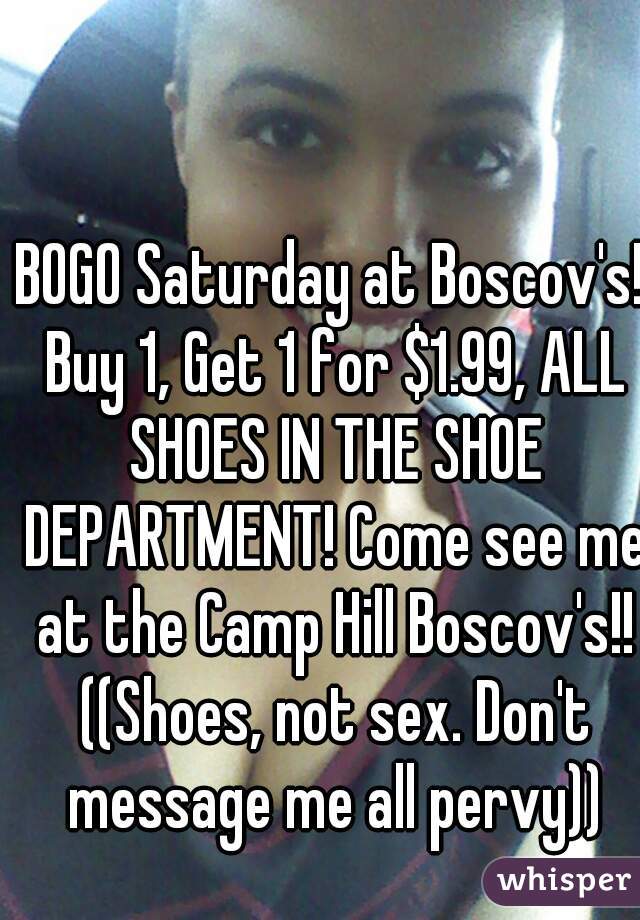 boscov's shoe department