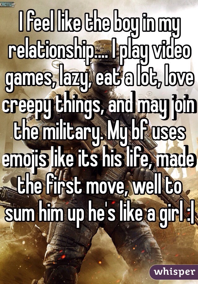 boyfriend lazy in relationship