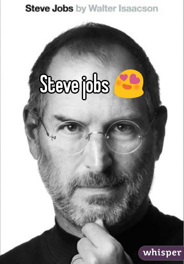 Steve jobs 😍 